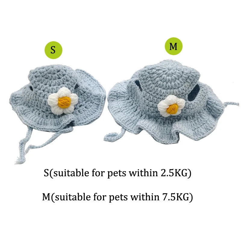 Autumn Winter Cat Hat Elastic Cute Refined Pet Hat