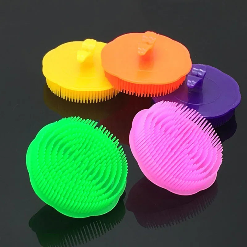 Round Pet Products Dog Cat Bath Brush Comb