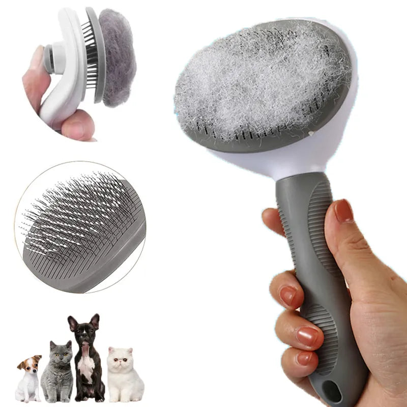 Stainless Steel Pet Hair Removal Comb
