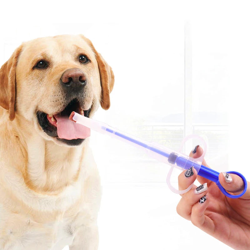 Pet Syringe Tablet Pill Gun Piller Push Dispenser