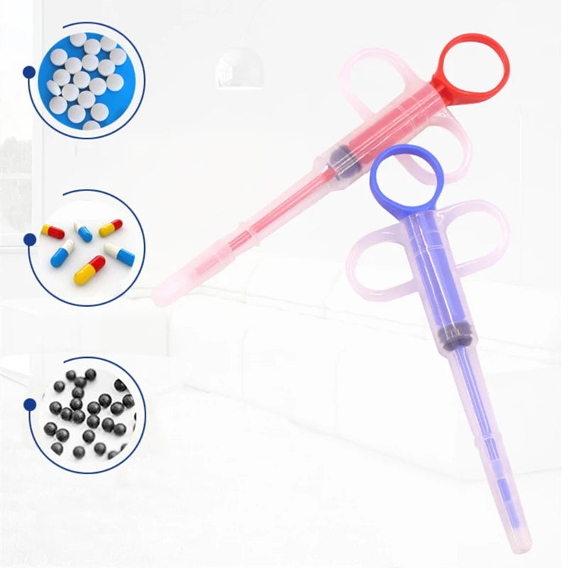 Pet Syringe Tablet Pill Gun Piller Push Dispenser