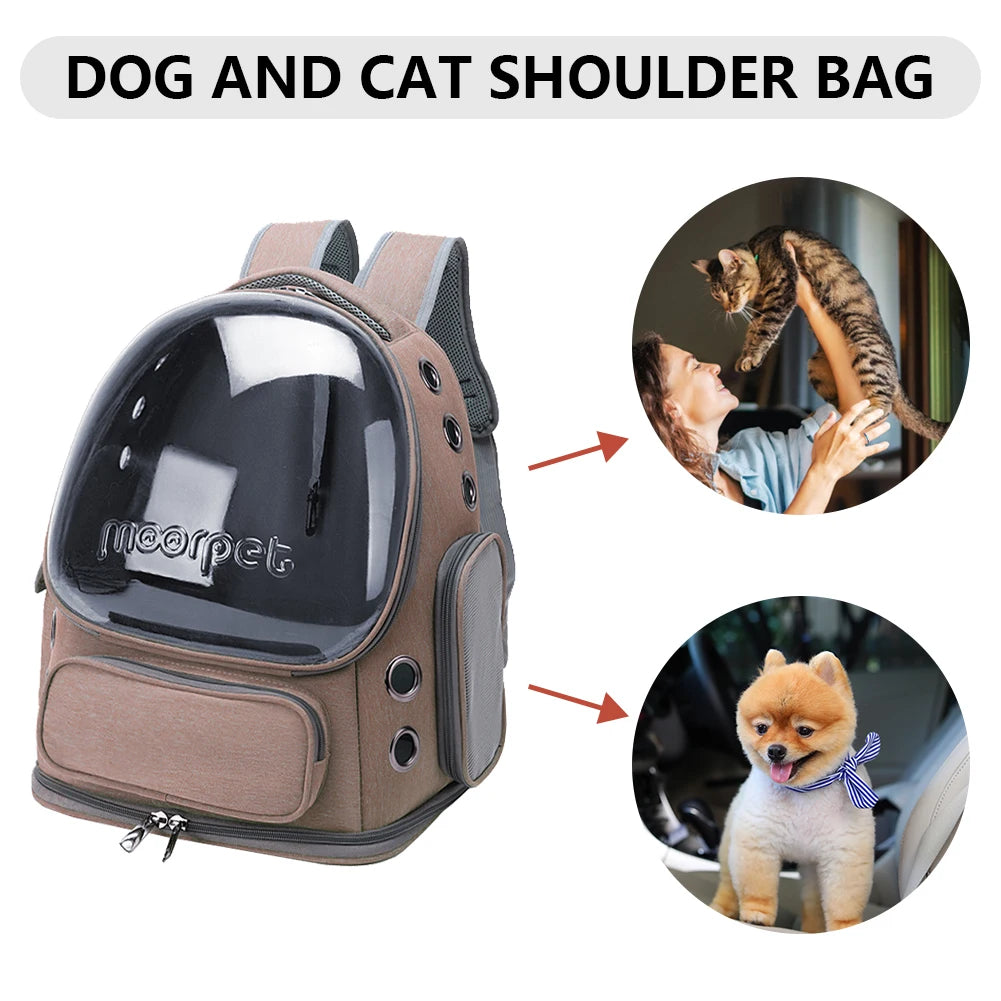 Pet Dog Carrier Cat Backpack Outdoor Travel