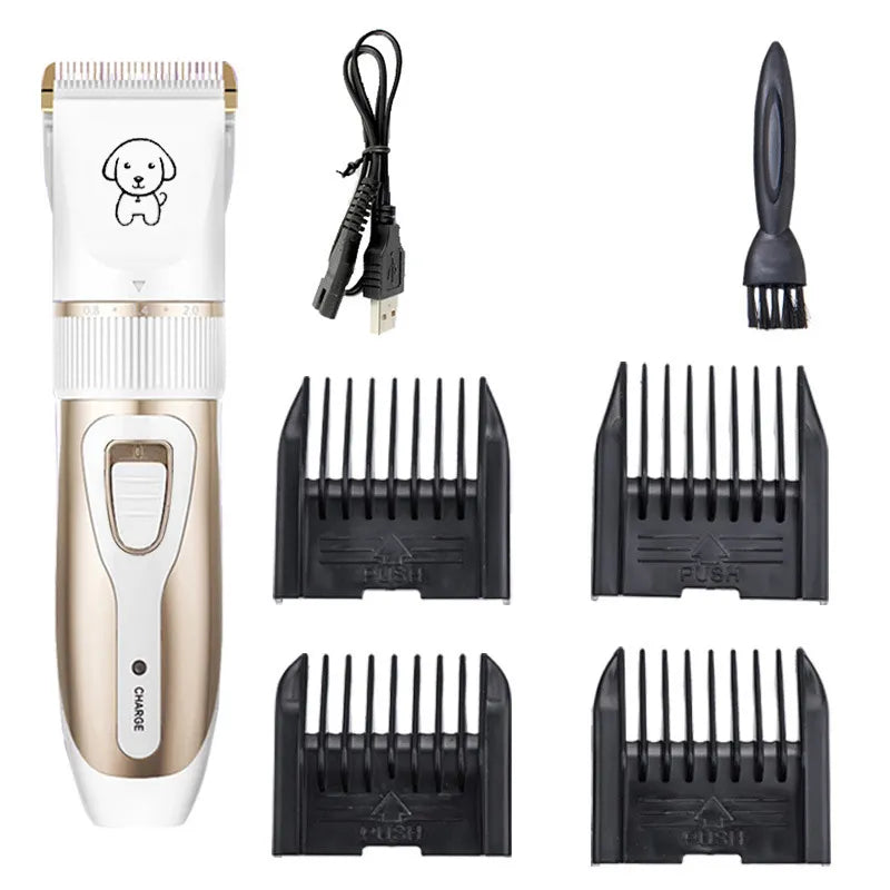 Dog Professional Hair Clipper Electrical Grooming Trimmer