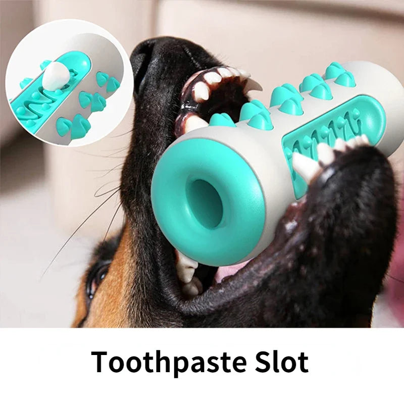 Durable Dog Grinding Stick Cleaning Teeth Elastic