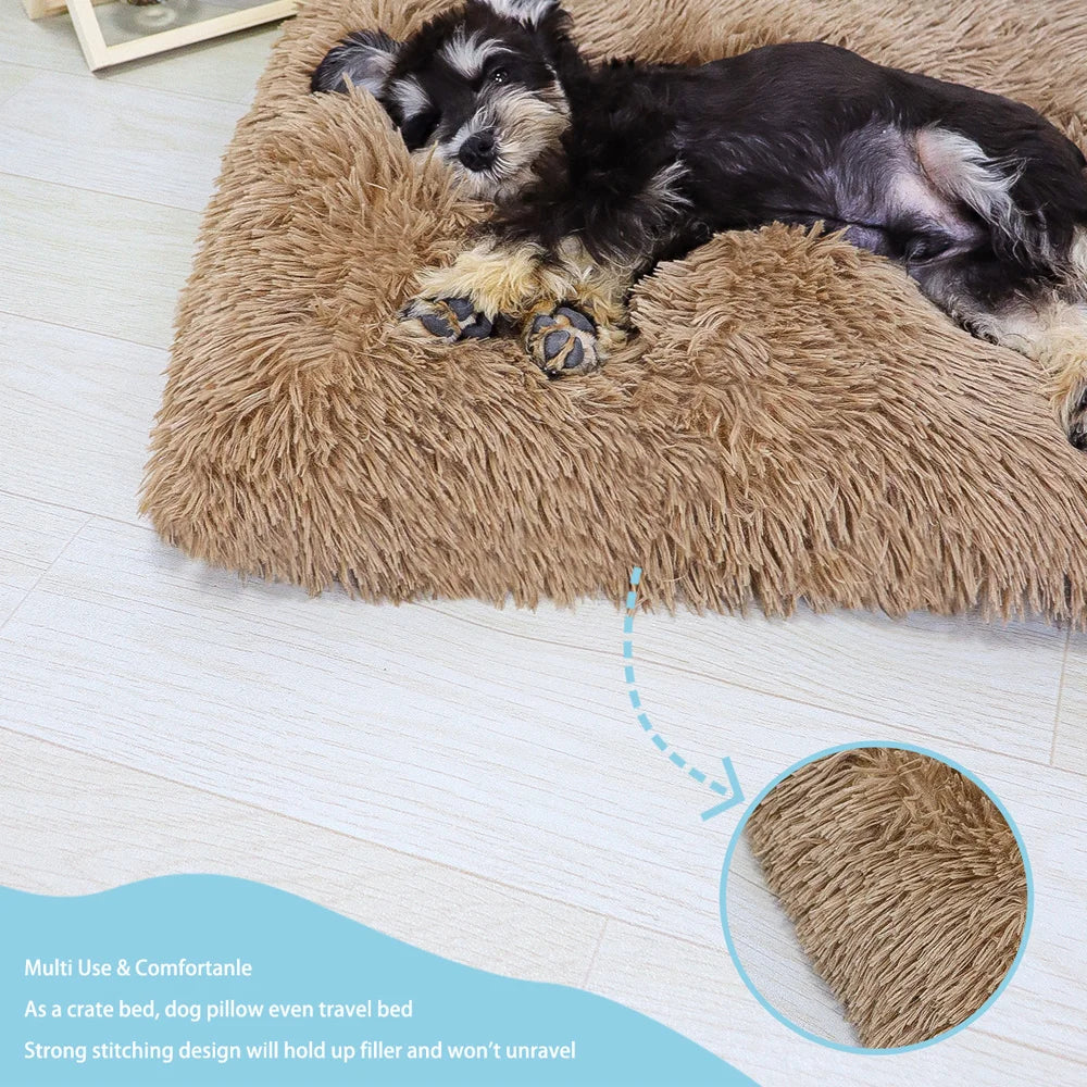 Dog Bed Pet Mat Pet Bed Washable Plush