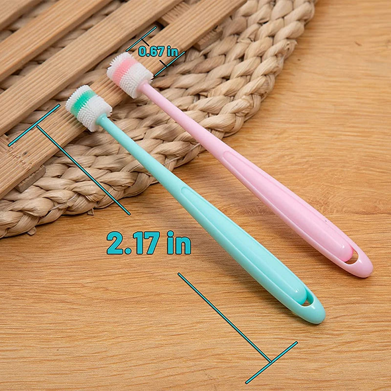 Dog Toothbrush 360 Degree Soft Silicone Cat Dental Care