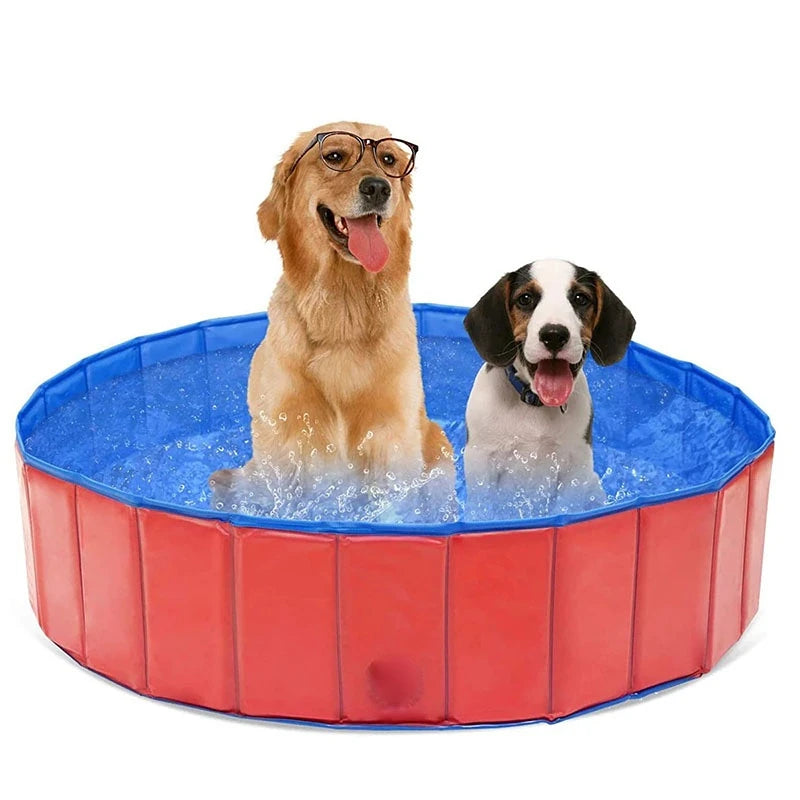 Dog Swimming Bath Pet Foldable Bathtub