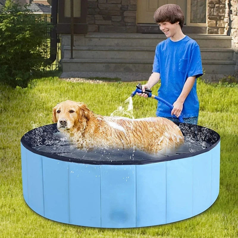 Dog Swimming Bath Pet Foldable Bathtub