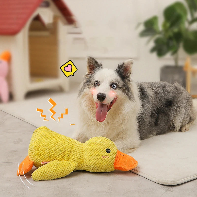 HOOPET Dog Sleeping Toy Duck Chew Sounding Toy
