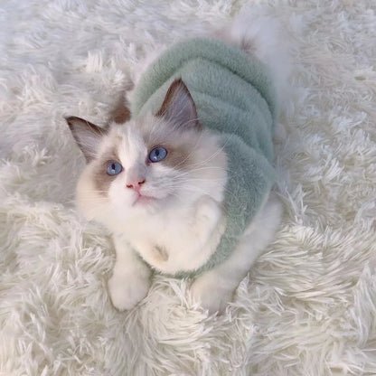 Soft Thicken Pet Clothes, Faux Rabbit Fur Pet Clothing
