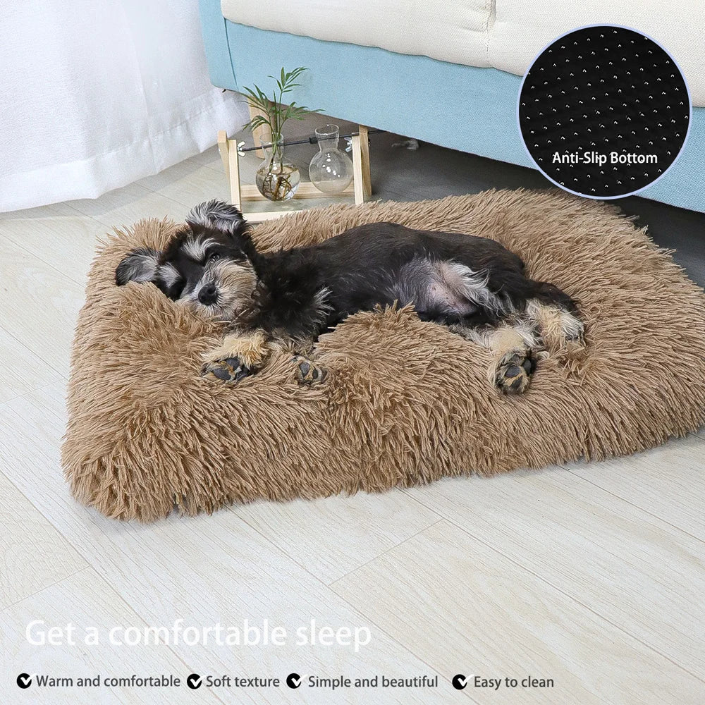 Dog Bed Pet Mat Pet Bed Washable Plush