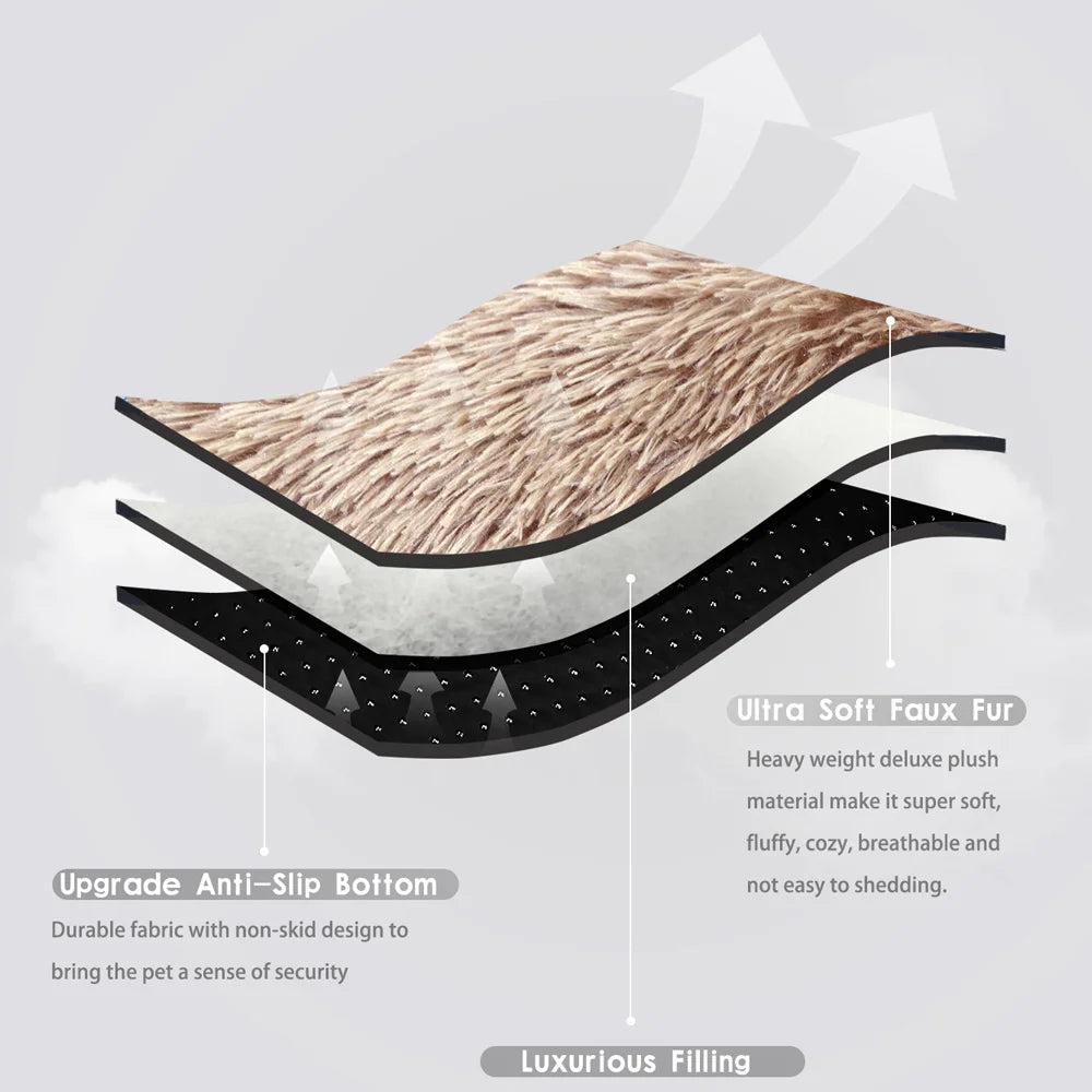 Dog Bed Pet Mat Pet Bed Washable Plush