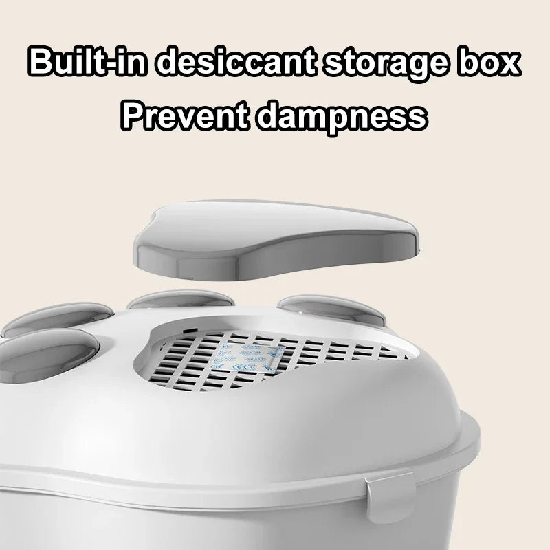 Pet Dog Cat Food Storage Container Moisture-proof Cat Dry Food