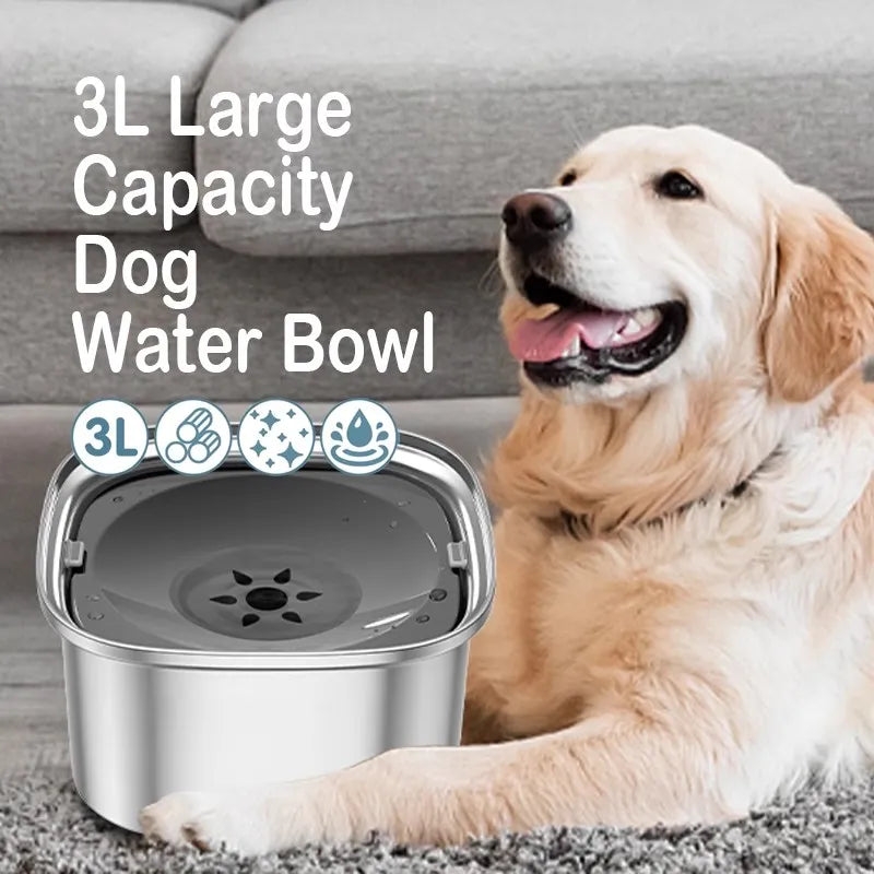 Anti-splash Dog Water Food Bowl Non-Wetting Mouth Cats Bowl Dog Accessories