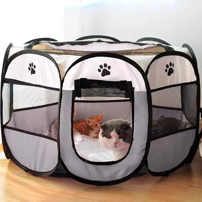 Portable Foldable Octagonal Kennel
