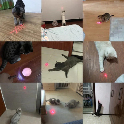 Pet Toys Cat USB Rechargeable Multifunctional Pet Laser