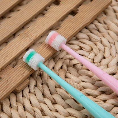 Dog Toothbrush 360 Degree Soft Silicone Cat Dental Care