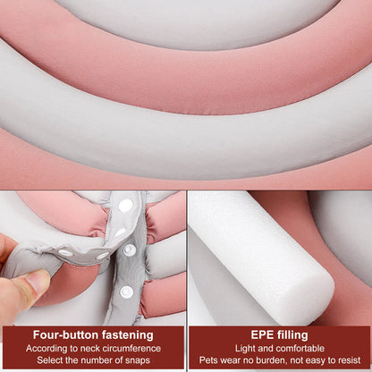 Pet Cat Surgery Wound Collar Healing Protective Cone Puppy