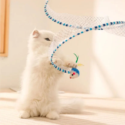 Foldable Cat Kitten Play Tunnel Cat Pets Toys