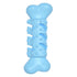 Dog chewing bone